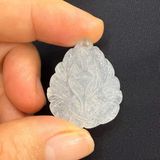  Mặt Dây Chuyền Hồ Ly Chúa Mã Não Trắng Mẫu 1 