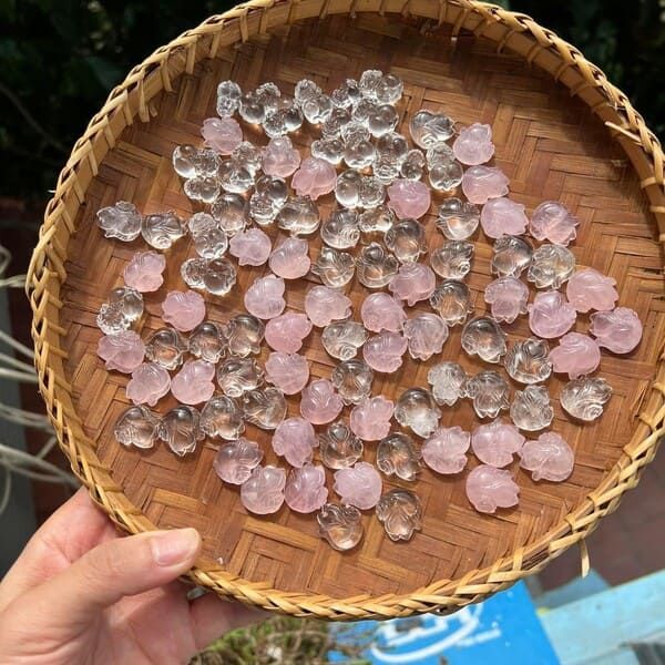  Mặt Dây Chuyền Hồ Ly Thạch Anh 