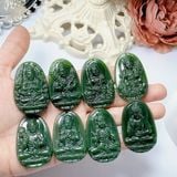  Mặt Phật Bản Mệnh Ngọc Bích 42mm 