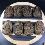  Mặt Phật Bản Mệnh Trầm Hương Sánh 