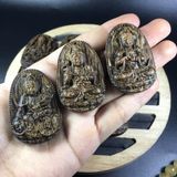  Mặt Phật Bản Mệnh Trầm Hương Sánh 