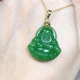  Mặt Dây Chuyền Di Lặc Ngọc Bích VIP 