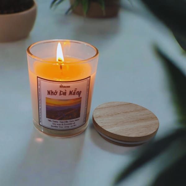  Nến Thơm Hương Trà Nhài 100g 