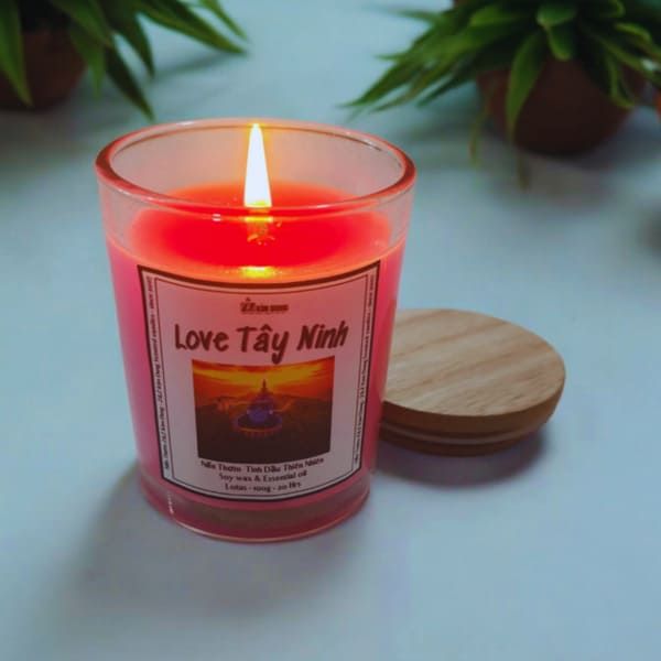  Nến Thơm Hương Sen 100g 