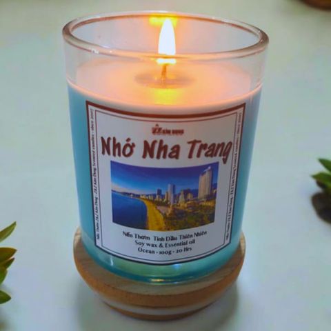 Nến Thơm Hương Đại Dương 100g