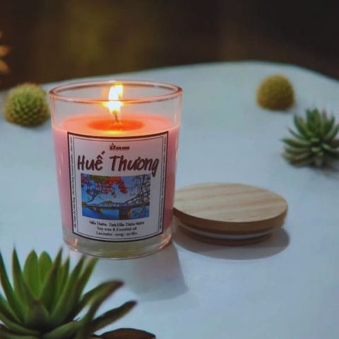 Nến Thơm Hương Lavender 100g