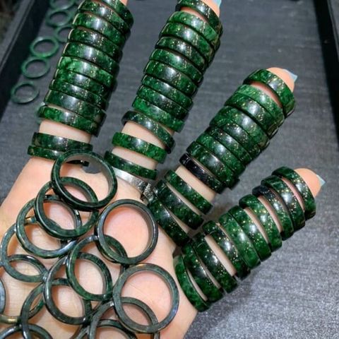 Nhẫn Đá Sơn Thủy 4mm