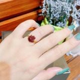  Nhẫn Hồ Ly Tóc Đỏ Bọc Vàng 10k 
