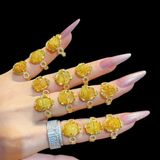  Nhẫn Tỳ Hưu Thiên Lộc Bọc Vàng Thân Kim Tiền 