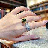  Nhẫn Tỳ Hưu Thiên Lộc Bọc Vàng Thân Kim Tiền 