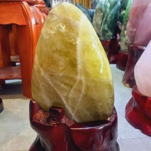 Núi Cảnh Thạch Anh Vàng