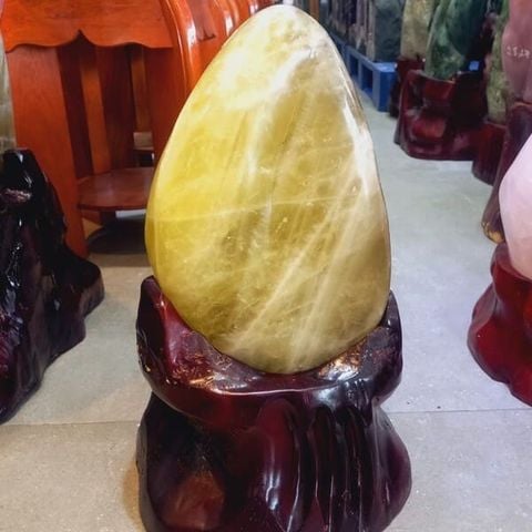 Núi Cảnh Thạch Anh Vàng