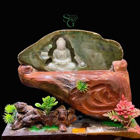  Tác Phẩm Phật Adida Ngọc Cẩm Thạch Phỉ Thúy 