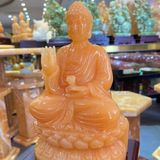  Tượng Dược Sư ngọc Hoàng Long 25cm 