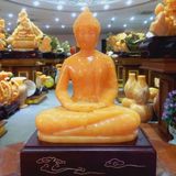  Tượng Thích Ca ngọc Hoàng long 26cm 