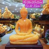  Tượng Thích Ca ngọc Hoàng long 26cm 