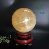  Quả Cầu Canxit vàng 1,35kg 