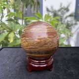  Quả Cầu Đá Mắt Hổ 9.2cm 