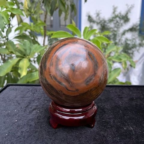 Quả Cầu Đá Mắt Hổ 9.3cm