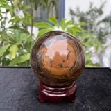  Quả Cầu Đá Mắt Hổ 9cm 