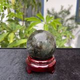  Quả Cầu Đá Xà Cừ Labradorite 6.7cm 