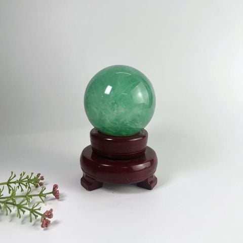  Quả Cầu Fluorite Xanh Ngọc 0,77kg 