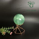  Quả Cầu Fluorite Xanh Ngọc 262g 