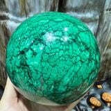 Quả Cầu Khổng Tước Malachite 2.42kg 
