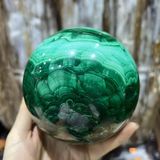 Quả Cầu Khổng Tước Malachite 2.75kg 