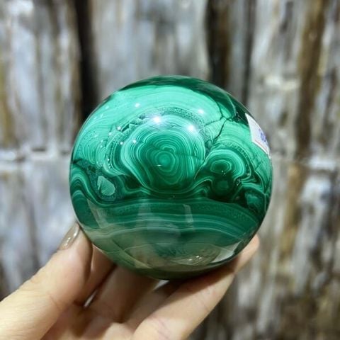 Quả Cầu Khổng Tước Malachite 800g