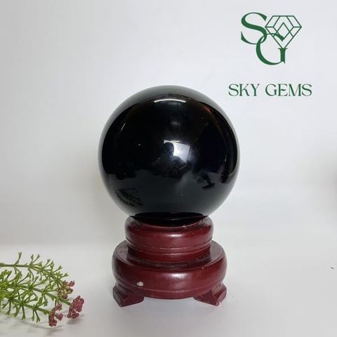 Quả Cầu Onyx Đen 1,2kg