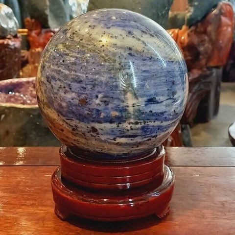 Quả Cầu Sodalite xanh 5,5kg