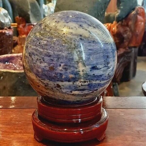 Quả Cầu Sodalite xanh 5,5kg