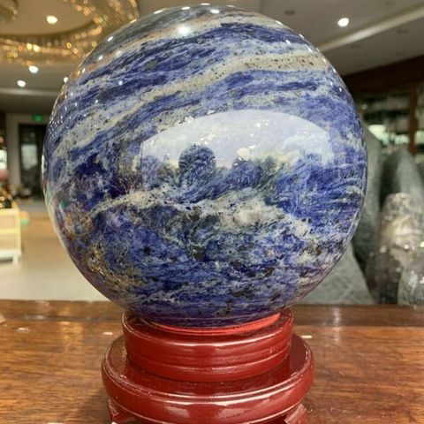  Quả Cầu Sodalite xanh 11kg 