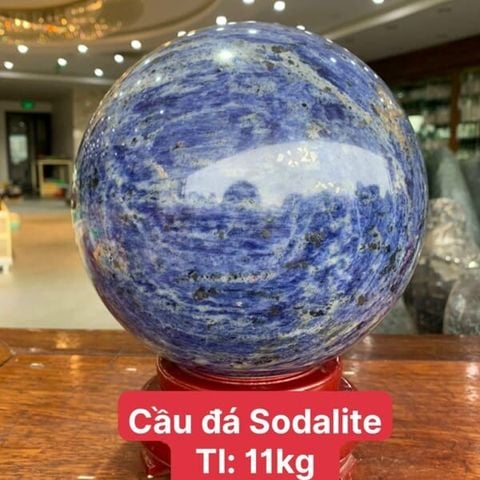  Quả Cầu Sodalite xanh 11kg 