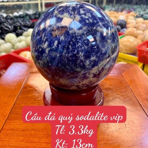  Quả Cầu Sodalite VIP 3,3kg 