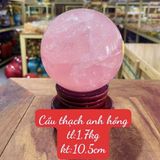  Quả Cầu Thạch Anh Hồng VIP 1.7kg 