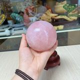  Quả cầu Thạch anh hồng 1kg 