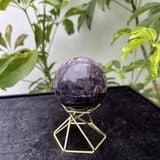  Quả Cầu Thạch Anh Tím Hoa Chanh 5.5cm 