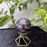  Quả Cầu Thạch Anh Tím Hoa Chanh 5.5cm 