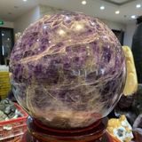  Quả Cầu Thạch Anh Tím Hoa Chanh 23.2kg 