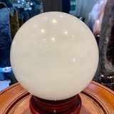  Quả Cầu Thạch Anh Trắng Dừa 5.1kg 