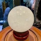  Quả Cầu Thạch Anh Trắng Dừa 5.1kg 