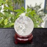  Quả Cầu Thạch Anh Trắng 6.9cm 