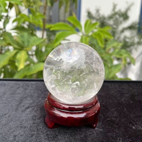 Quả Cầu Thạch Anh Trắng 7.2cm