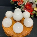  Quả Cầu Thạch Anh Trắng 500g 