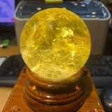  Quả Cầu Thạch Anh Vàng VIP 1,58kg 
