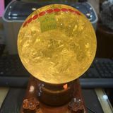  Quả Cầu Thạch Anh Vàng 3.44kg 