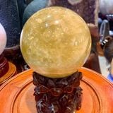  Quả Cầu Thạch Anh Vàng 4.2kg 