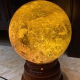  Quả Cầu Thạch Anh Vàng Khói Vip 5.68kg 